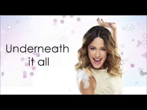 Violetta 3 - Underneath It All (Lyrics/Letra) HD