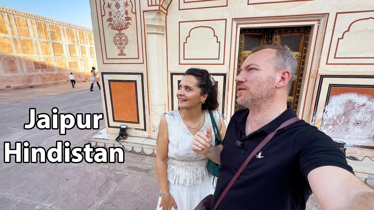 Pembe Şehir Jaipur'da İlk Günümüz - Hindistan