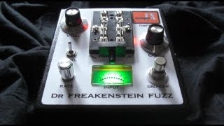 Video thumbnail for Rainger FX - Dr. Freakenstein Fuzz DrFF-3 (PRS Custom 22) by Dennis Kayzer
