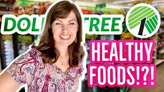 Does DOLLAR TREE Sell HEALTHY FOODS? Check Out What I Found!