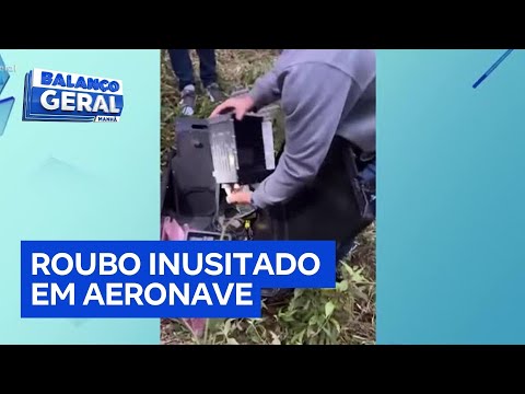 Um computador de bordo avaliado em mais de R$ 2 milhões e utilizado no setor aeronáutico foi roubado por criminosos que desconheciam seu valor e finalidade. O incidente ocorreu na região de Juquitiba, na Grande São Paulo.