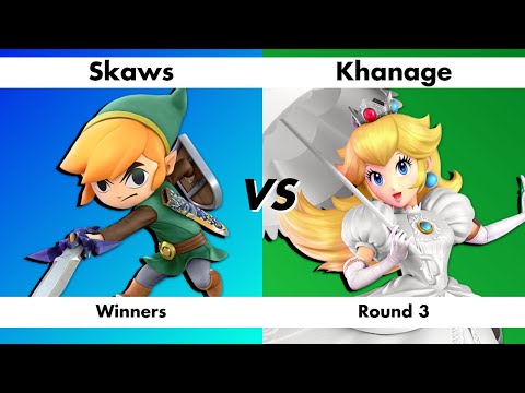 Skaws (Toon Link) vs Khanage (Peach) |  DAT Monday Meltdown #244 - Winner's R3