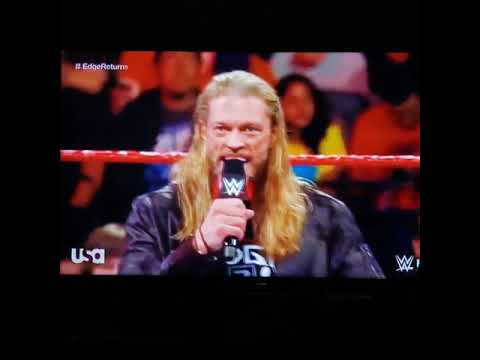 WWE Edge Monday Night Raw LIVE 1/27/2020