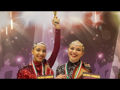 ACRO DANCE SE,HUNGARY - Süveges Zoé-Vándor Anita juveniles duó 1. Hely 🏆