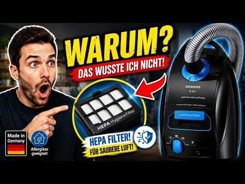 Siemens VSQ5X1230: Warum suchen alle diesen leisen Staubsauger?