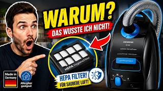 Siemens VSQ5X1230: Warum suchen alle diesen leisen Staubsauger?