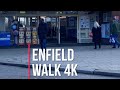 ENFIELD TOWN, LONDON, WALK 4K