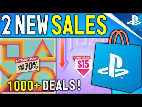 2 HUGE NEW PSN SALES Live Now! 1000+ Great PS4/PS5 Deals to Buy - New PSN PlayStation DEALS 2022
