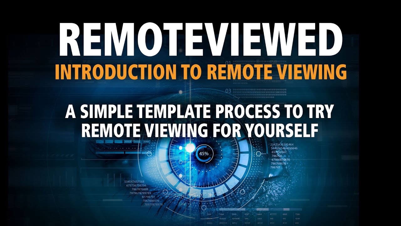 Remoteviewed - Simple  Remote Viewing template for beginners.