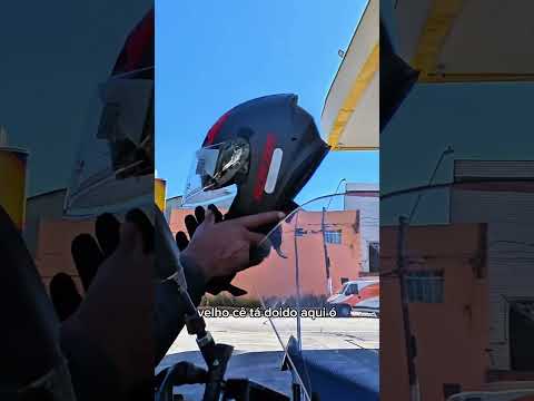 ELE MERECEU O CAPACETE NOVO!