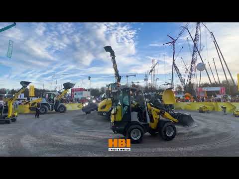 HBI Tyres & Wheels - Wacker Neuson Excavator Dance at Bauma 2022