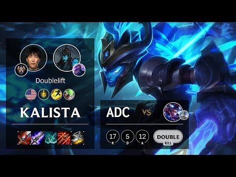 Kalista ADC vs Vayne - NA Challenger Patch 10.3