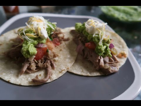 Delicious Authentic Carnitas Tacos