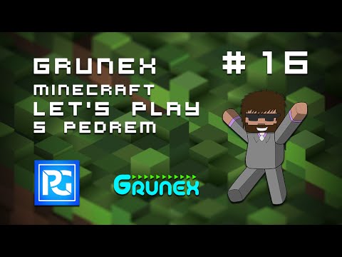 S02E16 Grunex Minecraft Let's Play by Pedro - Dole v dole