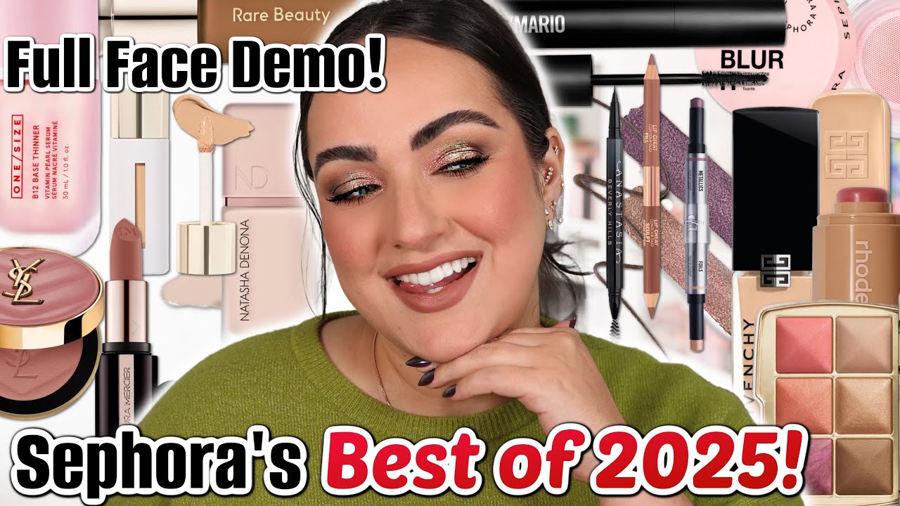 Sephora’s Best Makeup of 2025! 🛍️ | Full Face Demo!