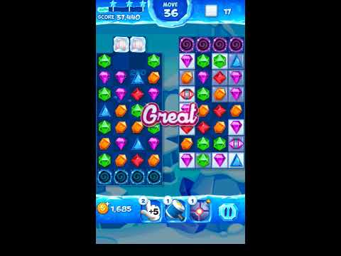 Jewel Pop Mania:Match 3 Puzzle Level 88 ( Jewel Ice Episode ) - Walkthrough ( No Booster )