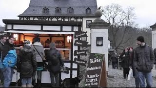 preview picture of video 'Weihnachtsmarkt Schloss Burgk 2014'