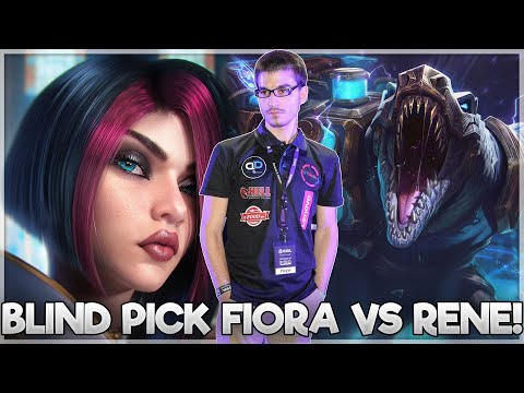 BLIND PICK FIORA VS RENEKTON! - WOULOU