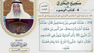 [219] حديث: أن النبي رأى أعرابيًا يبول في المسجد [كتاب الوضوء]
