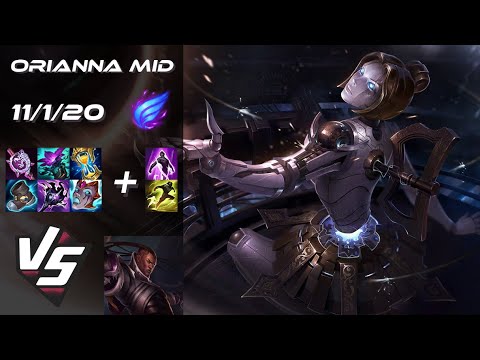 MID Orianna vs Lucian - NA Grandmaster Patch 25.21
