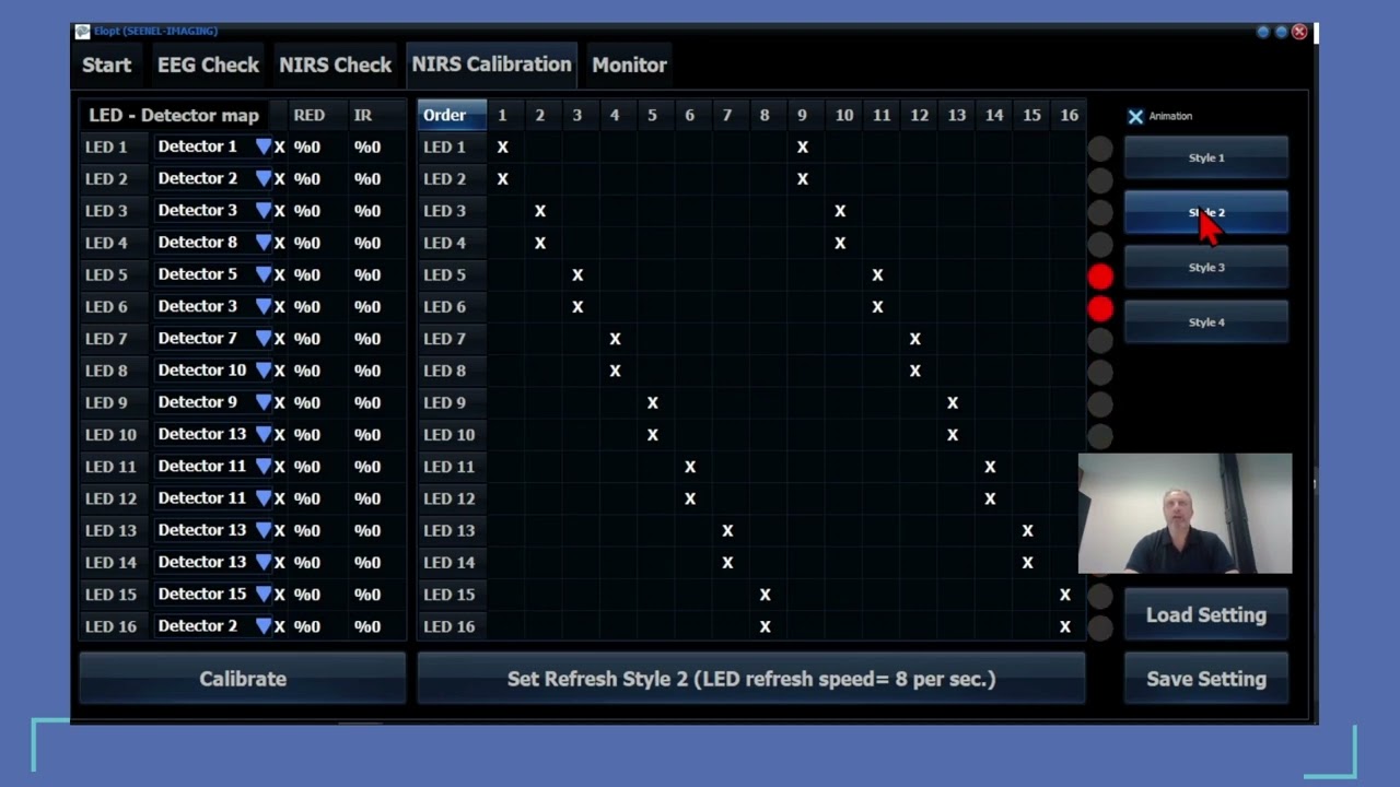 4   NIRS Calibration   ELOPT Software