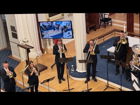 Barclay Brass plays TAKE 6 - "Hark the Herald Angels Sing"