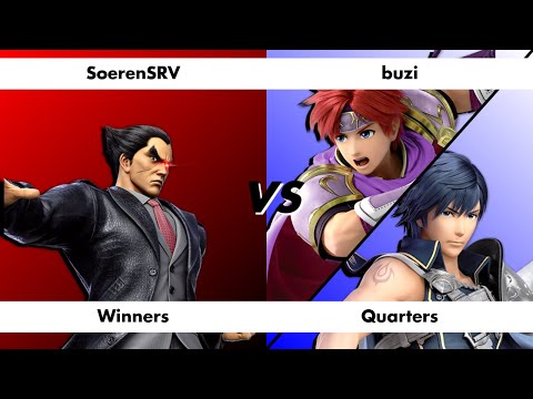 Smash @ Respawn #208 Winners Quarters - SoerenSRV (Kazuya) vs. buzi (Roy, Chrom)