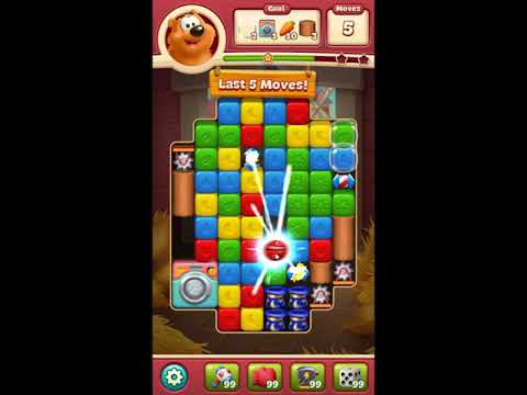 Toon Blast Level 5117 - NO BOOSTERS 🐻🐺🐱 | SKILLGAMING ✔️