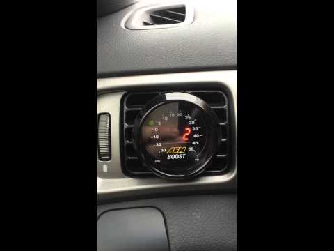 Digital AEM Boost Gauge start up