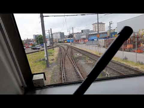 Führerstandsmitfahrt auf der ÖBB 2016 071 beim Tag der offenen Tür bei der ÖBB werkstätte Linz