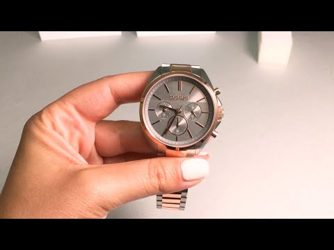 BREEZE Glow Raider Two Tone Stainless Steel Chronograph 712031.6 - E-oro.gr