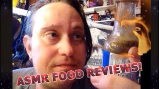 ASMR Food reviews. Testing Mustard and XXX hotsauce, mouthsounds and whispers