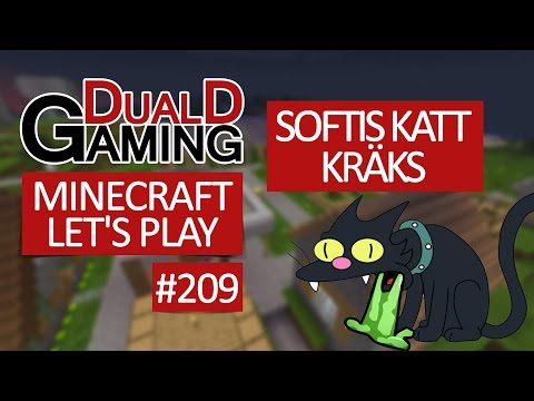 Minecraft Let's Play - Episode #210 - Softis katt kräks