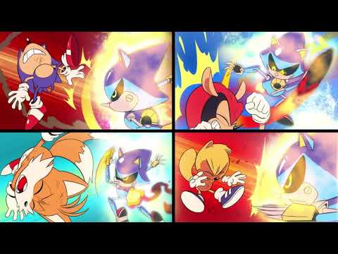 Sonic Vs. Metal Sonic - Metal Destruction AMV
