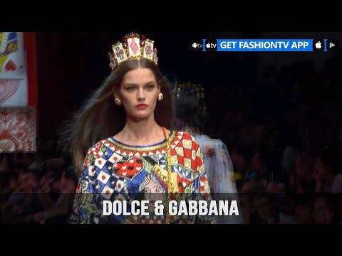 Milan Fashion Week Spring/Summer 2018 - Dolce & Gabbana | FashionTV