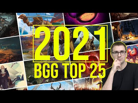 Preview: The Top 25 Board Games of 2021 - the best / most interesting games according to Boardgam...