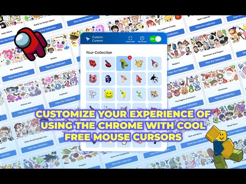 Cute Custom Mouse Cursors for Chrome