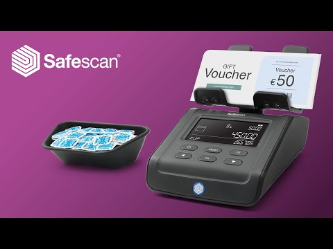 Een Geldtelweegschaal Safescan 6175 zwart koop je bij QuickOffice BV
