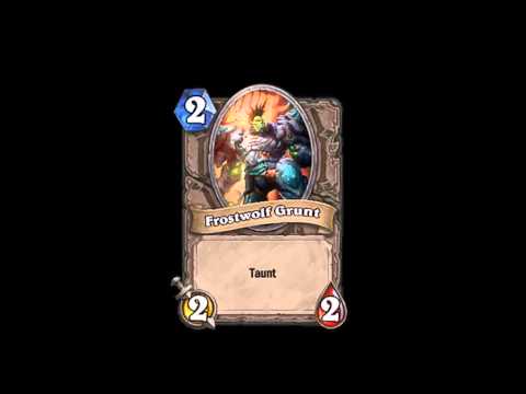 Frostwolf Grunt Sounds - Hearthstone