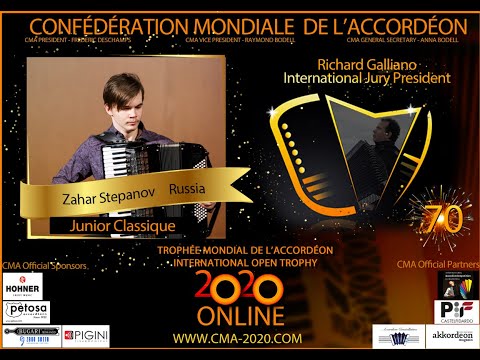 Junior Classic 2nd round - Stepanov Zahar (Russia)  www.CMA-2020.com