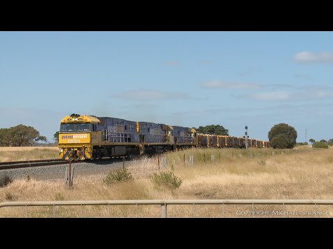 5MP2 Pacific National Steel Train (10/12/2020) - PoathTV Australian Railways