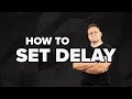 How And When To Set Your Speaker Delay