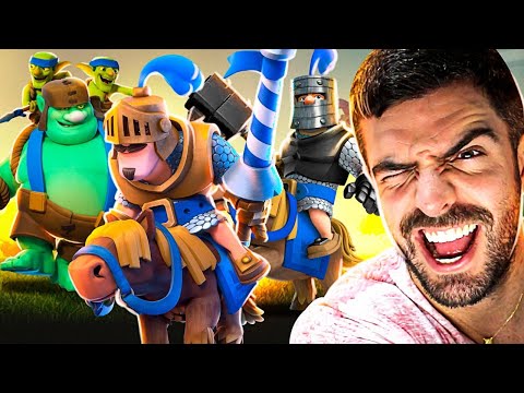 NOVO DECK DE GOBLIN GIGANTE COM DOUBLE PRINCE NO CLASH ROYALE!