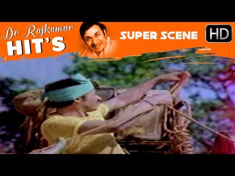 Dr. Rajkumar Hits | Dr Rajkumar Fight Scenes | Giri Kanye  Kannada Movie | Super Action Scene 15