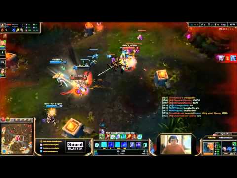 Scarra plays Nunu vs Nidalee Mid, Season 3 (Diamond 1)