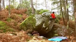 Video thumbnail of Monaco, 7b. Fontainebleau
