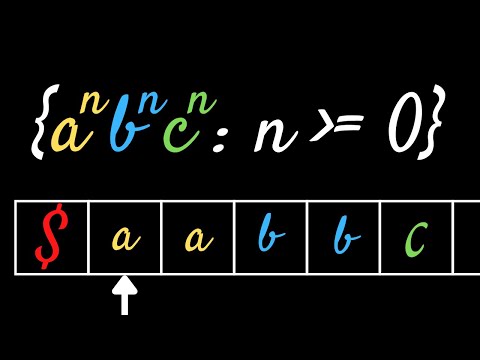 Turing Machine Example: a^n b^n c^n