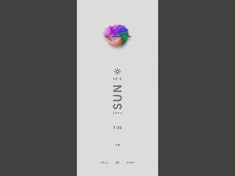 Chameleon KLWP theme