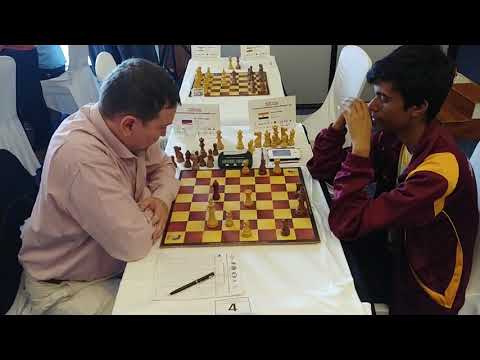 Final Moments: GM Sergey Volkov vs. Kaustuv Kundu | Kathmandu Open 2018 Round 9