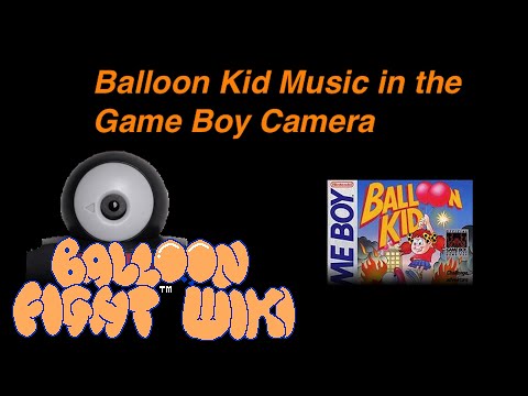 Balloon Kid Music & Sounds in Game Boy Camera